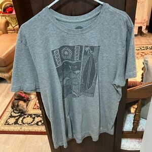 Life is Good Gray Graphic T-Shirt